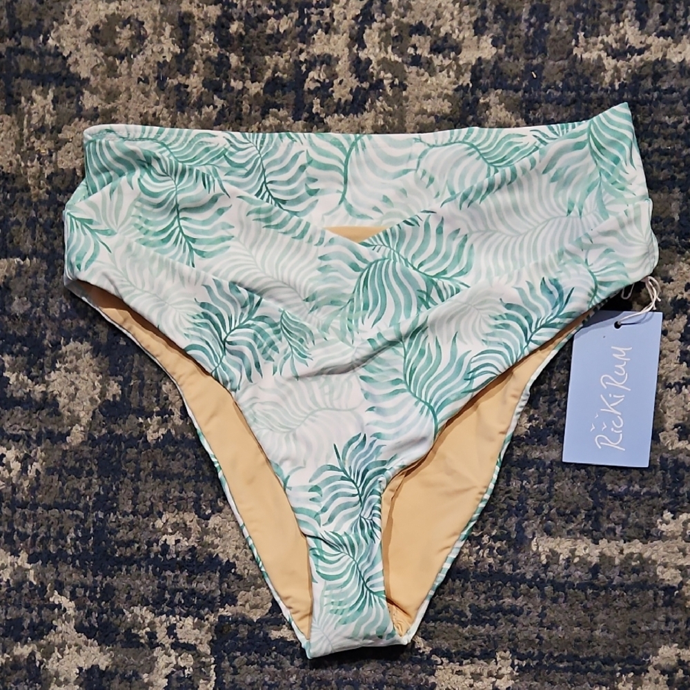 Royal Plam Bikini Bottom Medium
